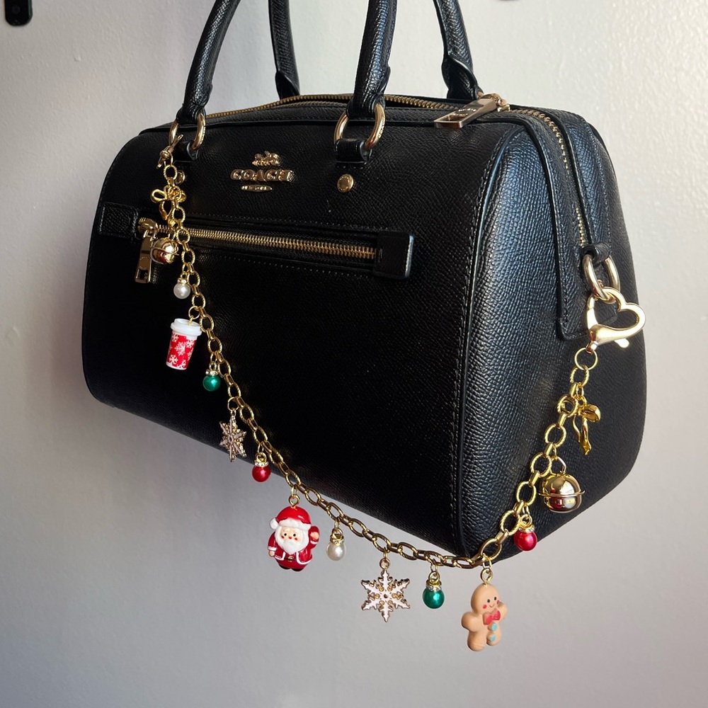 Christmas Purse Charm Strap - Picture 2 of 2